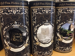 Tins of biscuits in the Museum