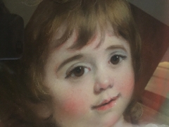 Close up of Louisa's face