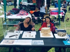 Di at the OHOI exhibition