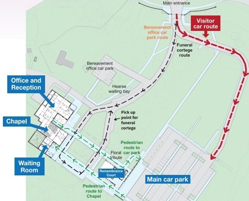Large layout of arrivals diagram