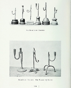 Image of the rush light holders
