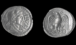 Iron age silver coin Wanborough