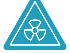 pollution icon blue