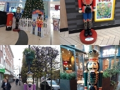 Nutcracker generic An image of large nutcrackers in shopping centres