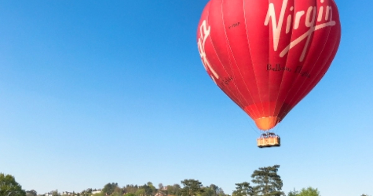 Hot air balloon launches Guildford Borough Council