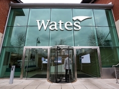 Wates Group office building with glass front