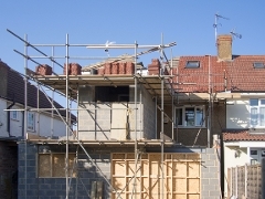 Building in progress Building works in progress