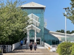 Front of Spectrum Leisure Centre