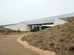 Chester Bridge with train