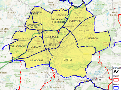 map of area