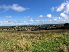 View of Guildford from The Mount in Guildford